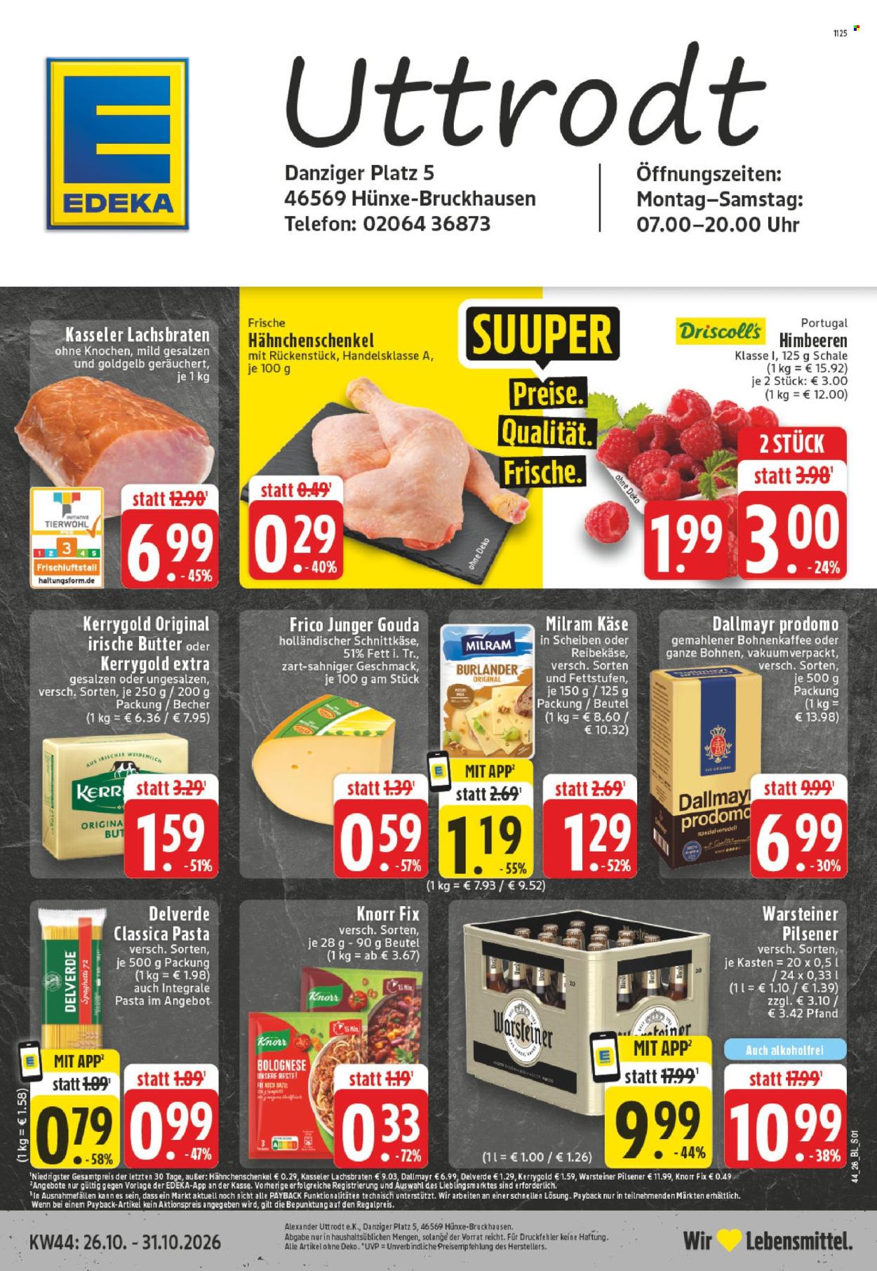 Edeka Prospekte  - 26.10.2026 - 31.10.2026. Seite 1