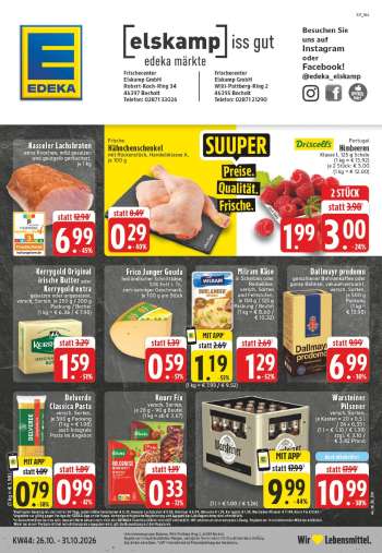 Prospekte Edeka - 26.10.2026 - 31.10.2026.