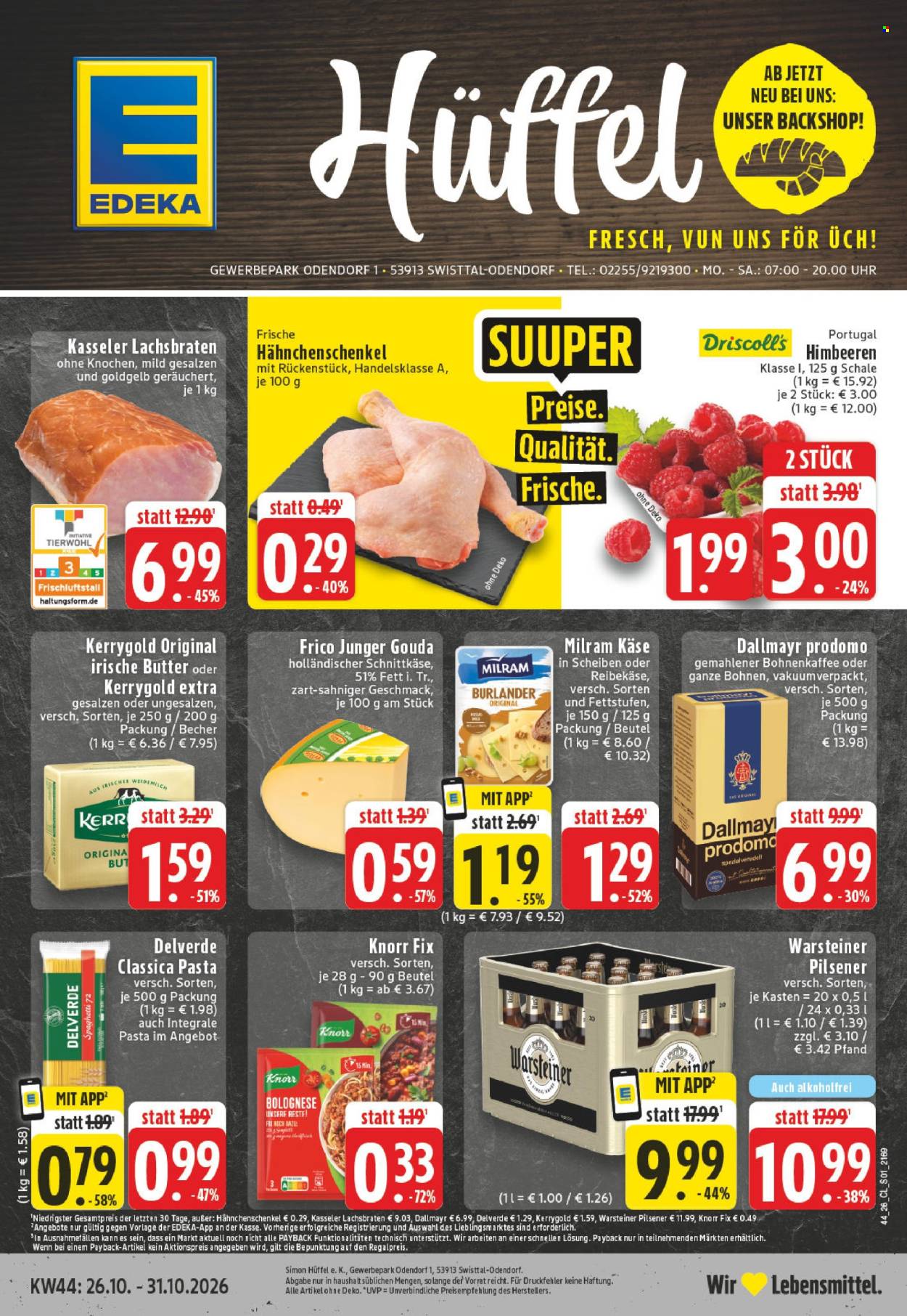 Edeka Prospekte  - 26.10.2026 - 31.10.2026. Seite 1