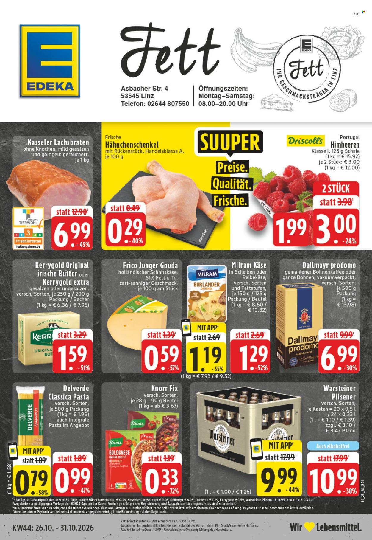 Edeka Prospekte  - 26.10.2026 - 31.10.2026. Seite 1