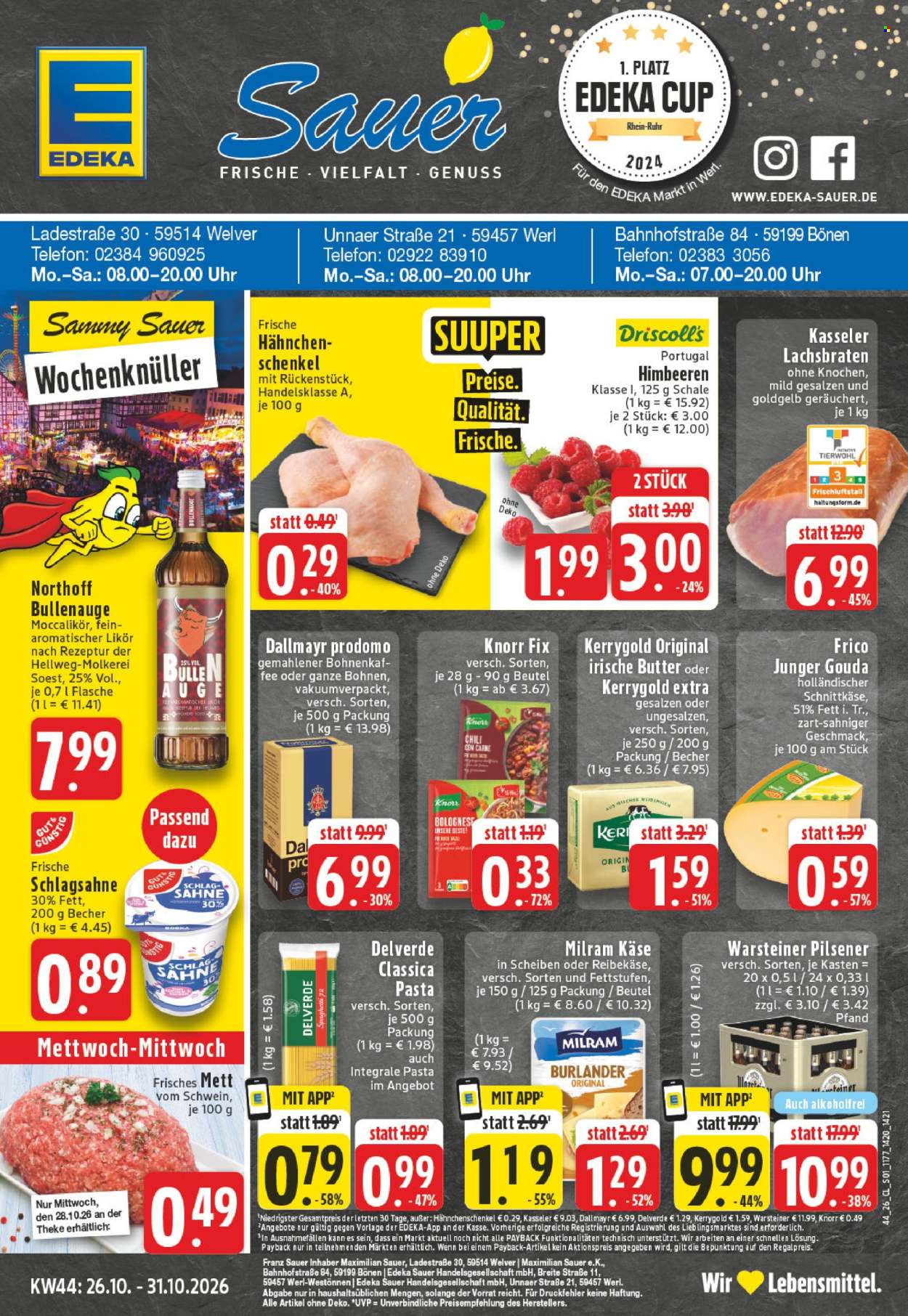 Edeka Prospekte  - 26.10.2026 - 31.10.2026. Seite 1