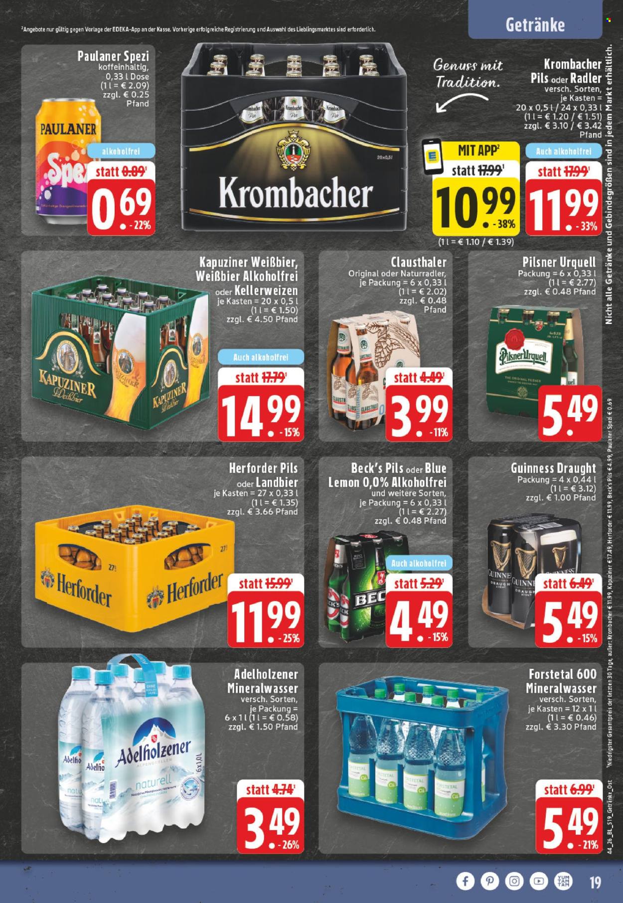 Edeka Prospekte  - 26.10.2026 - 31.10.2026. Seite 21