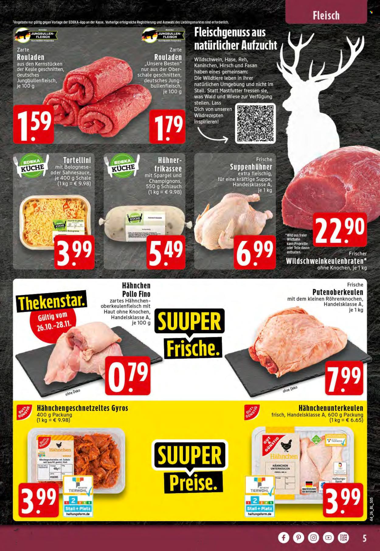Edeka Prospekte  - 26.10.2026 - 31.10.2026. Seite 5
