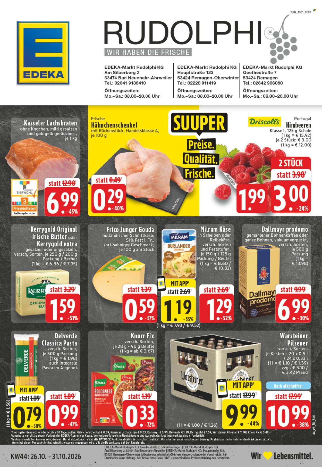 Edeka Prospekte  - 26.10.2026 - 31.10.2026. Seite 1