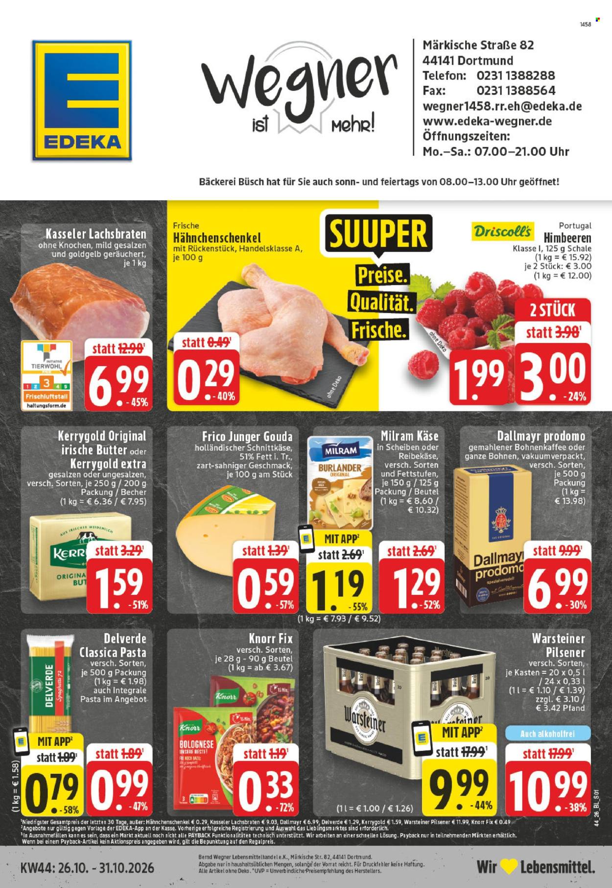 Edeka Prospekte  - 26.10.2026 - 31.10.2026. Seite 1