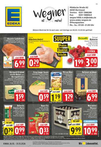 Prospekte Edeka - 26.10.2026 - 31.10.2026.