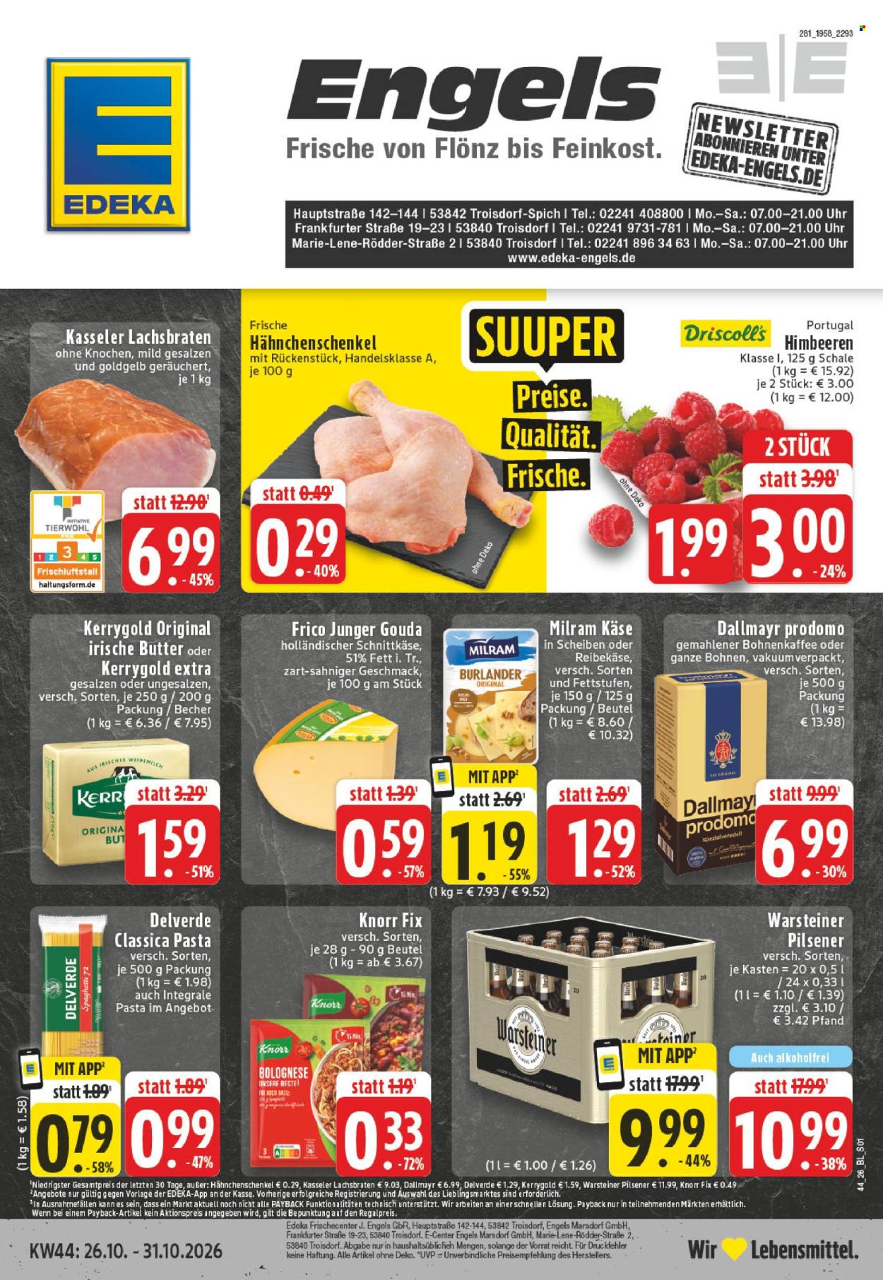 Edeka Prospekte  - 26.10.2026 - 31.10.2026. Seite 1