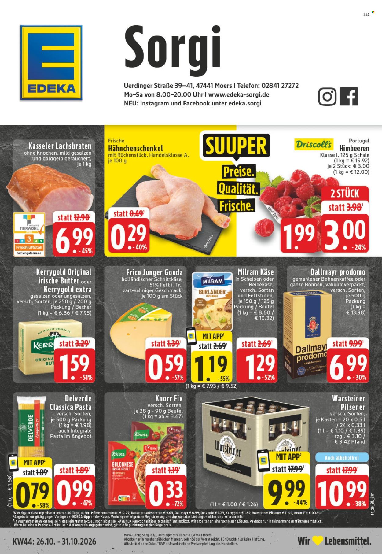 Edeka Prospekte  - 26.10.2026 - 31.10.2026. Seite 1
