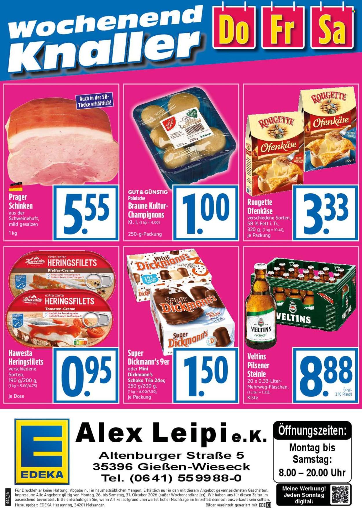 Edeka Prospekte  - 26.10.2026 - 31.10.2026. Seite 16