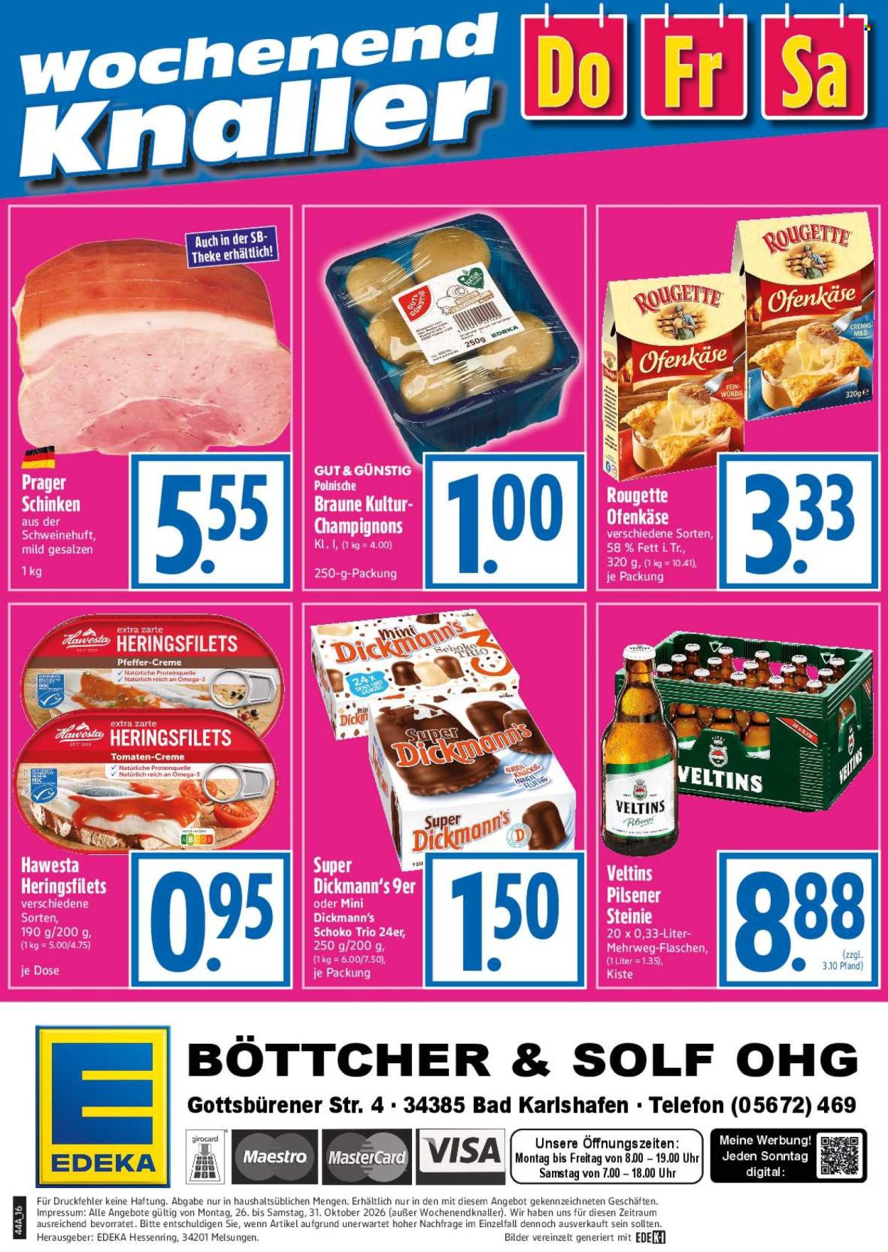 Edeka Prospekte  - 26.10.2026 - 31.10.2026. Seite 16