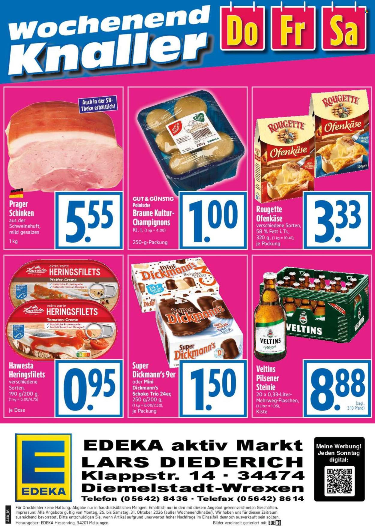 Edeka Prospekte  - 26.10.2026 - 31.10.2026. Seite 16