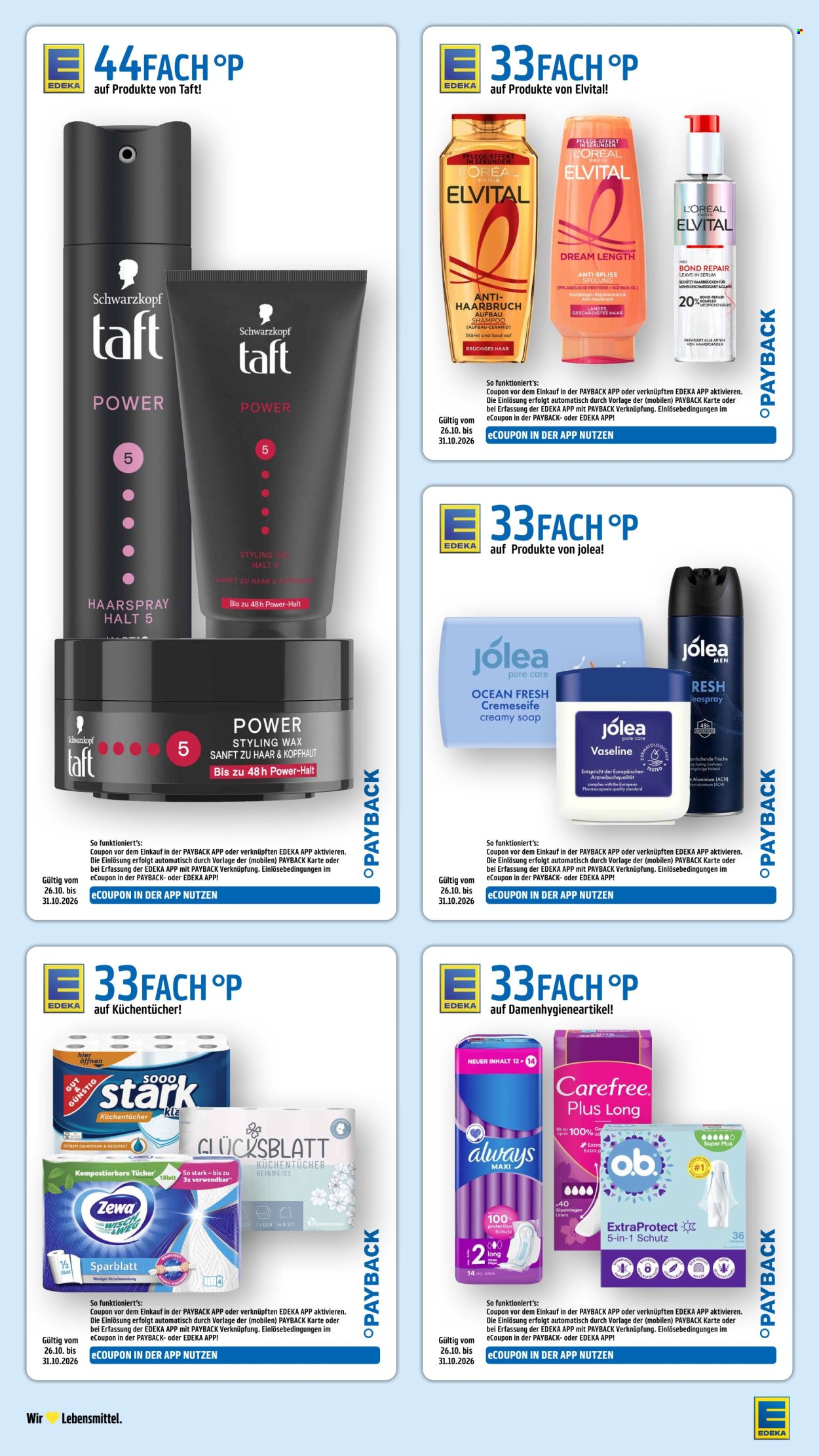 Edeka Prospekte  - 26.10.2026 - 31.10.2026. Seite 44