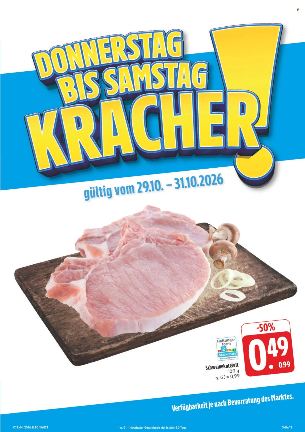 Edeka Prospekte  - 26.10.2026 - 31.10.2026. Seite 41