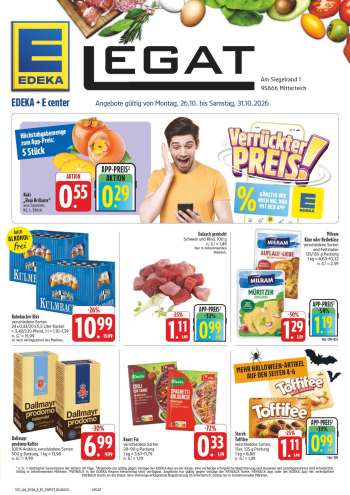 Prospekte Edeka - 26.10.2026 - 31.10.2026.
