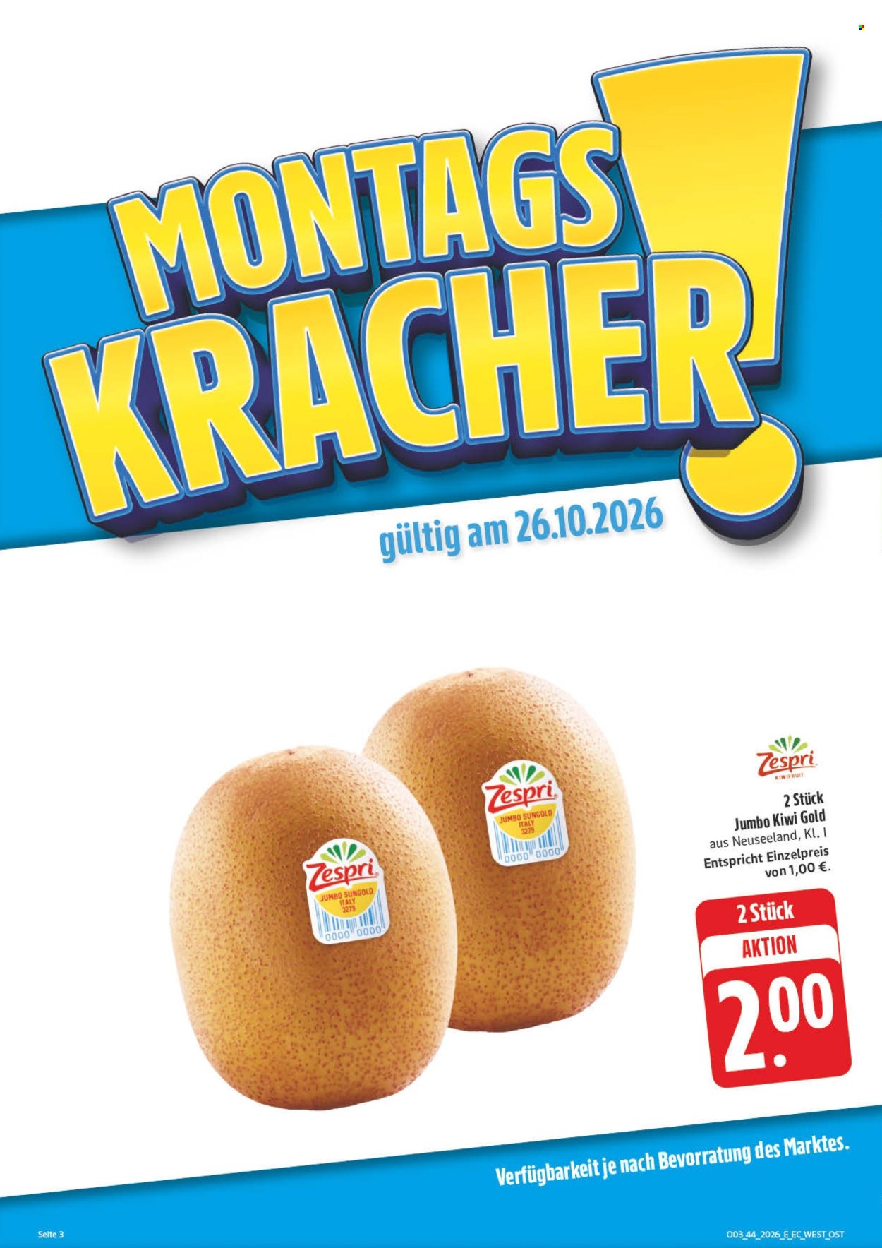 Edeka Prospekte  - 26.10.2026 - 31.10.2026. Seite 10