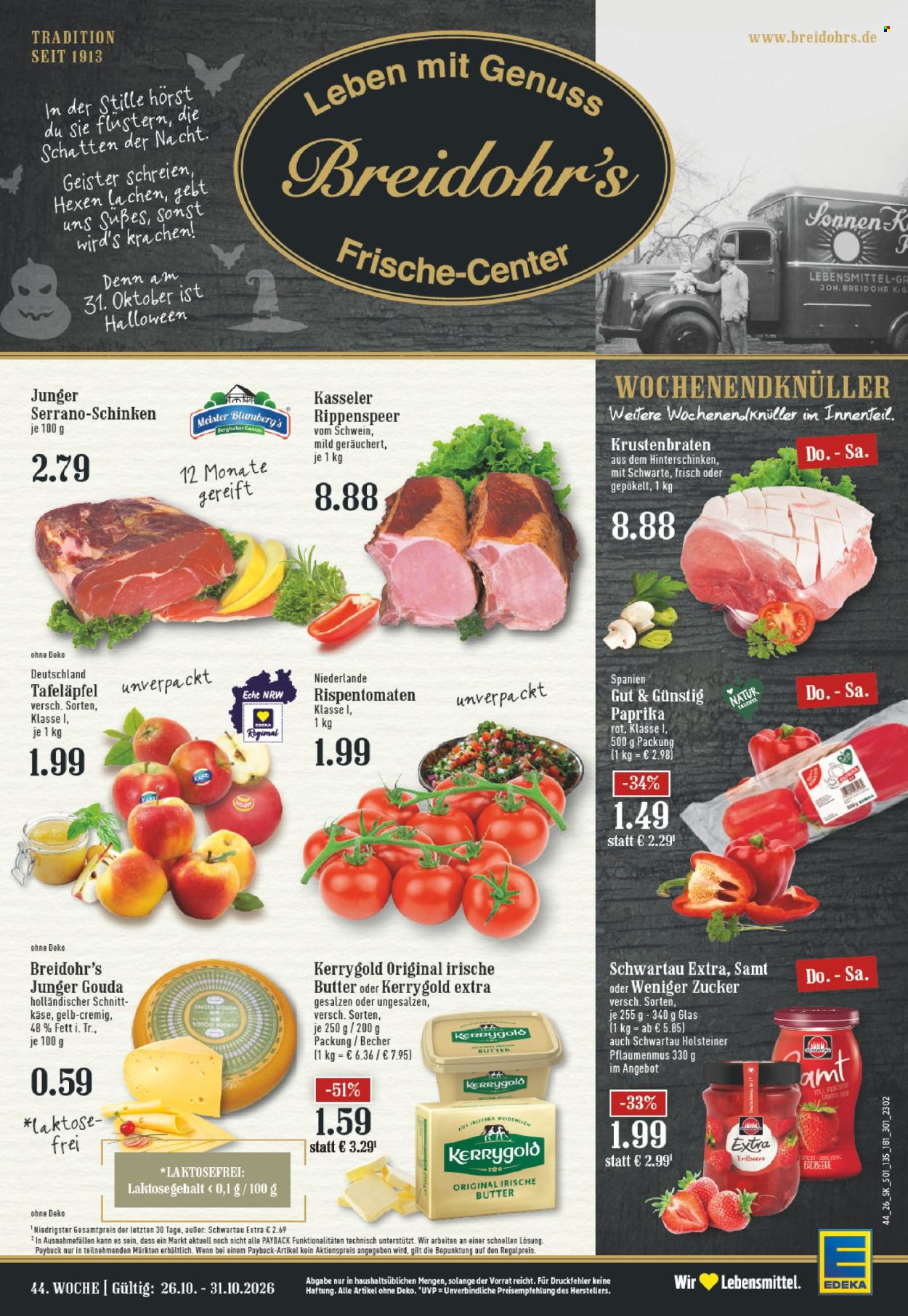 E center Prospekte  - 26.10.2026 - 31.10.2026. Seite 1