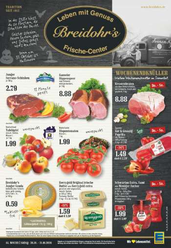 Prospekte E center - 26.10.2026 - 31.10.2026.
