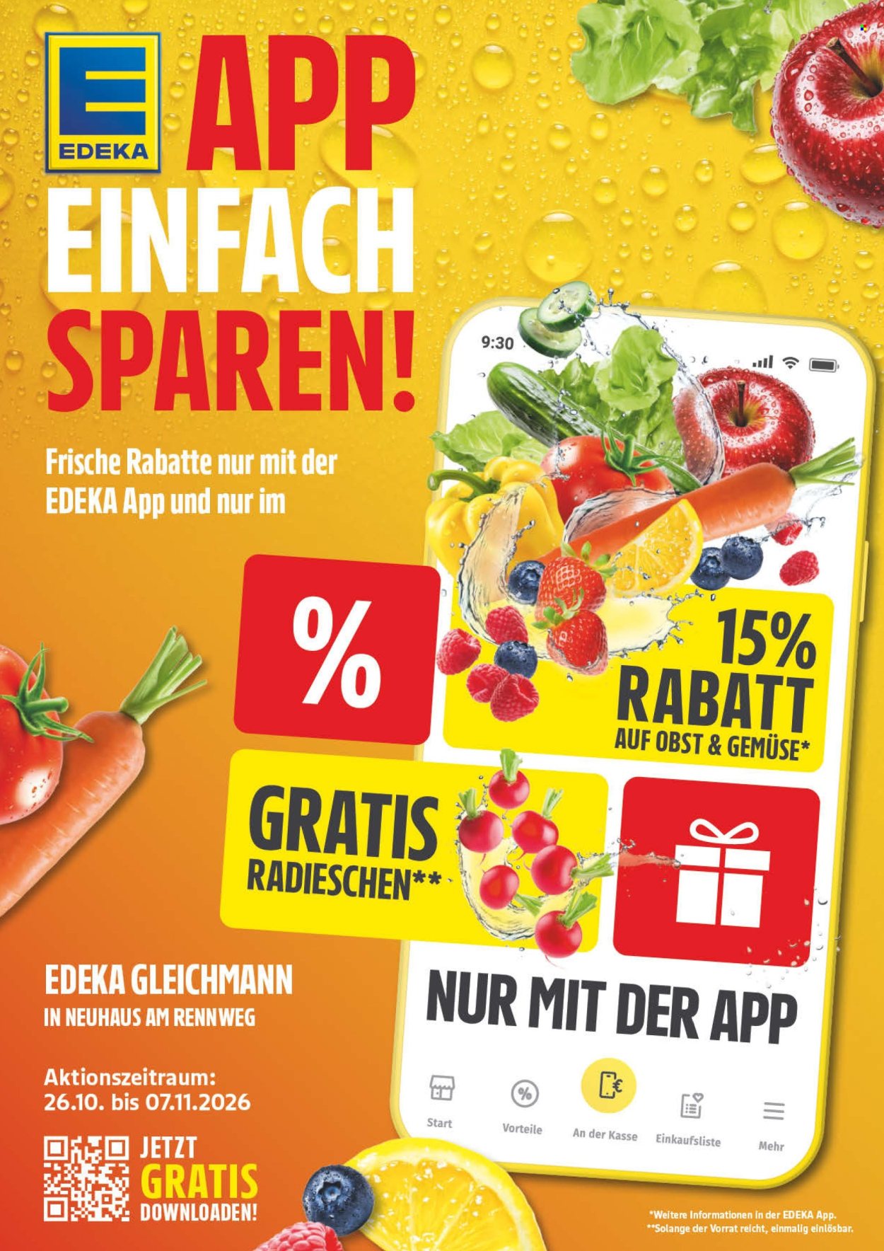 Edeka Prospekte  - 26.10.2026 - 31.10.2026. Seite 2