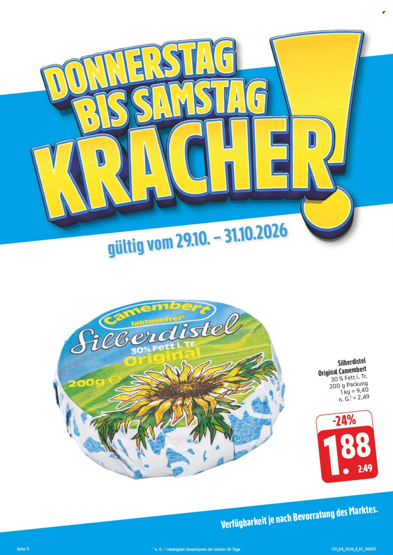 E center Prospekte  - 26.10.2026 - 31.10.2026. Seite 42