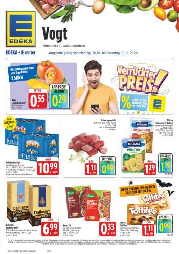 Prospekte Edeka - 26.10.2026 - 31.10.2026.