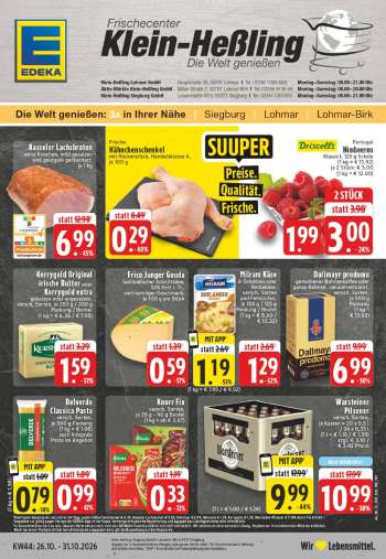 Prospekte Edeka - 26.10.2026 - 31.10.2026.