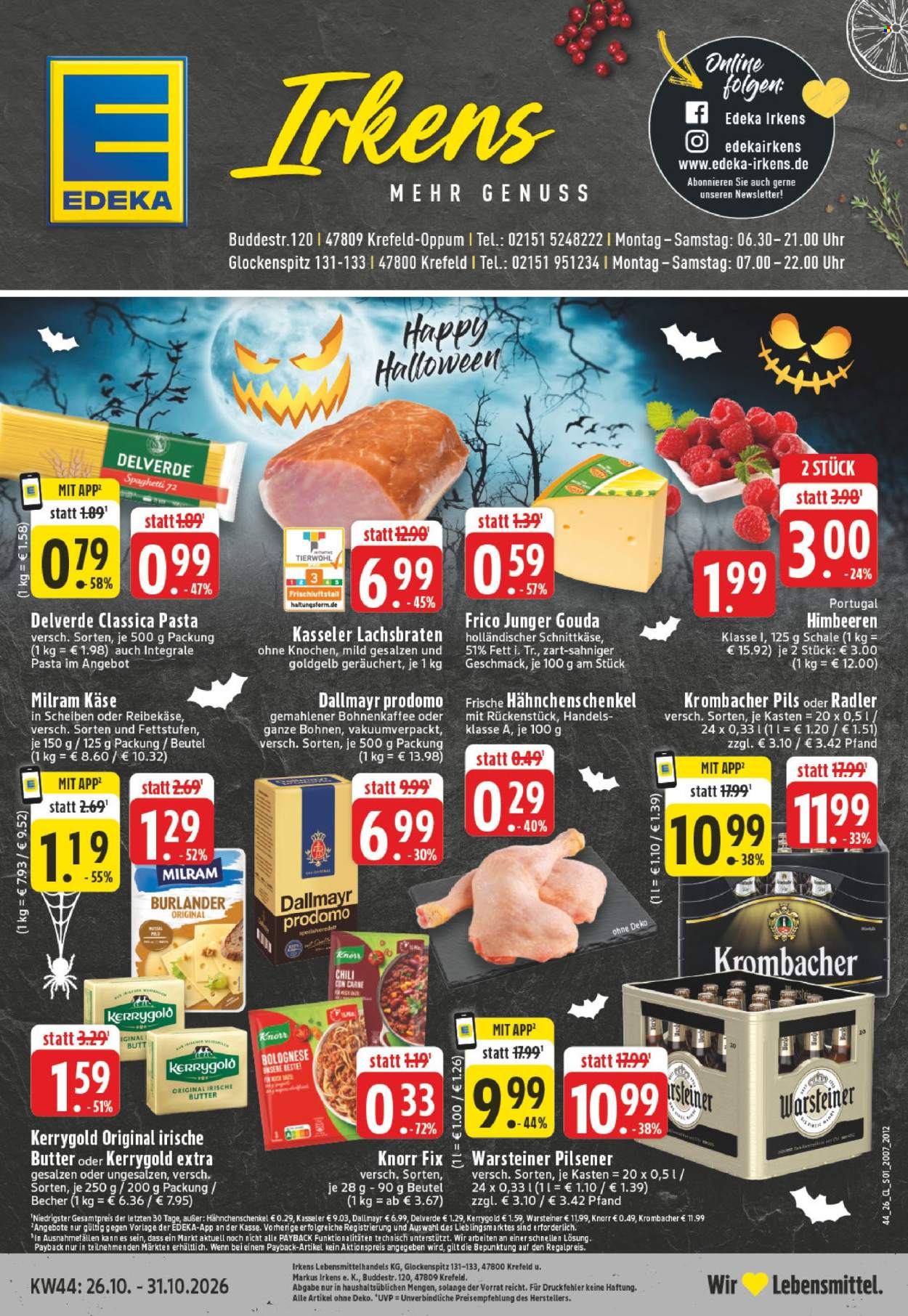 Edeka Prospekte  - 26.10.2026 - 31.10.2026. Seite 1