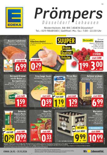 Prospekte Edeka - 26.10.2026 - 31.10.2026.