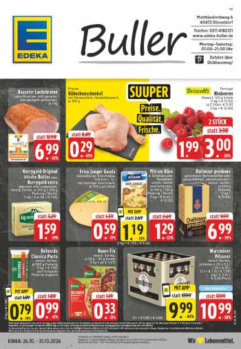 Prospekte Edeka - 26.10.2026 - 31.10.2026.