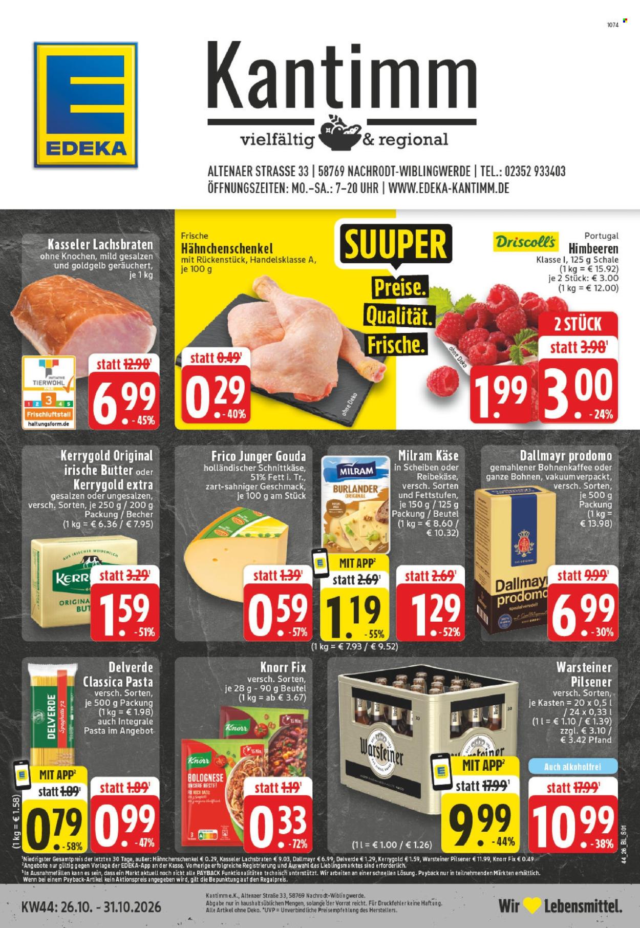 Edeka Prospekte  - 26.10.2026 - 31.10.2026. Seite 1