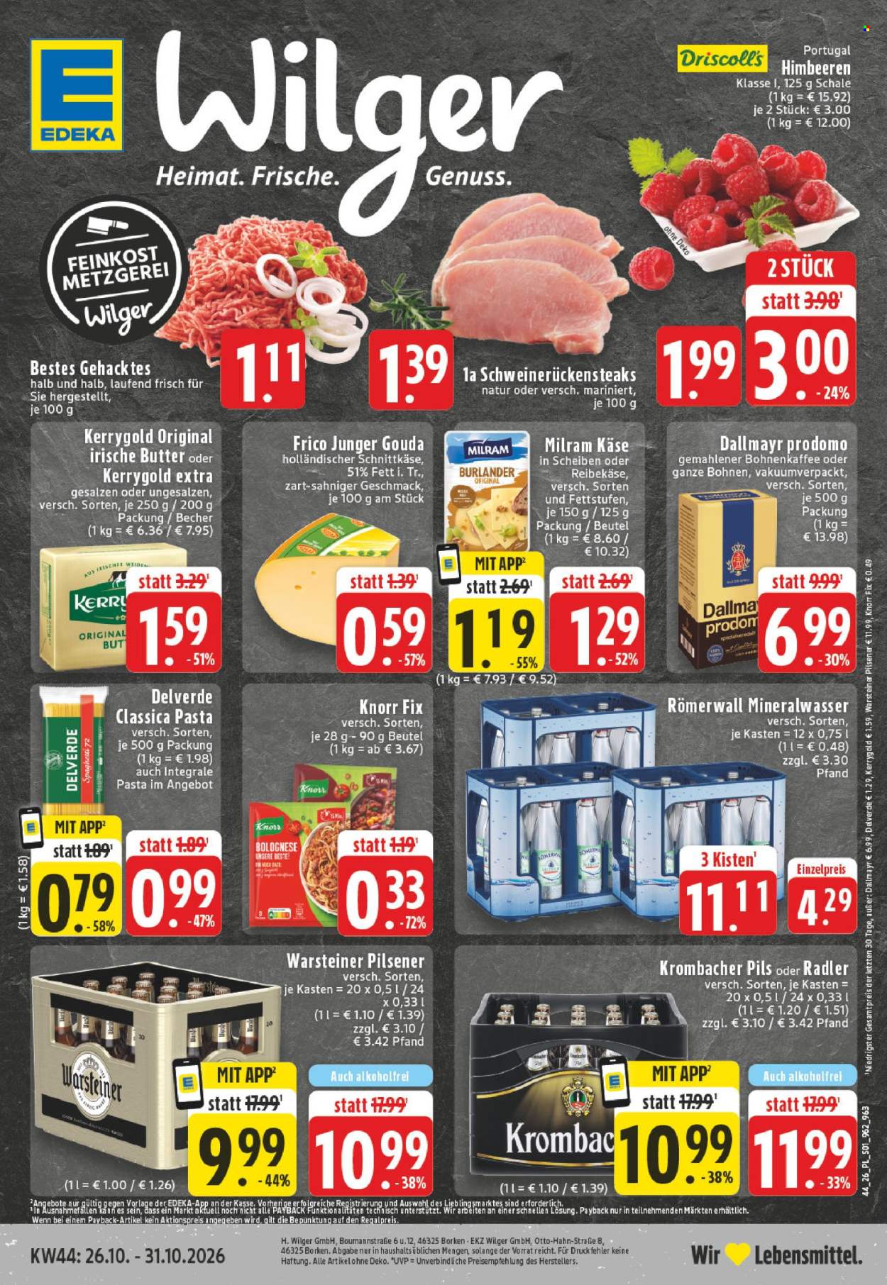 E center Prospekte  - 26.10.2026 - 31.10.2026. Seite 1