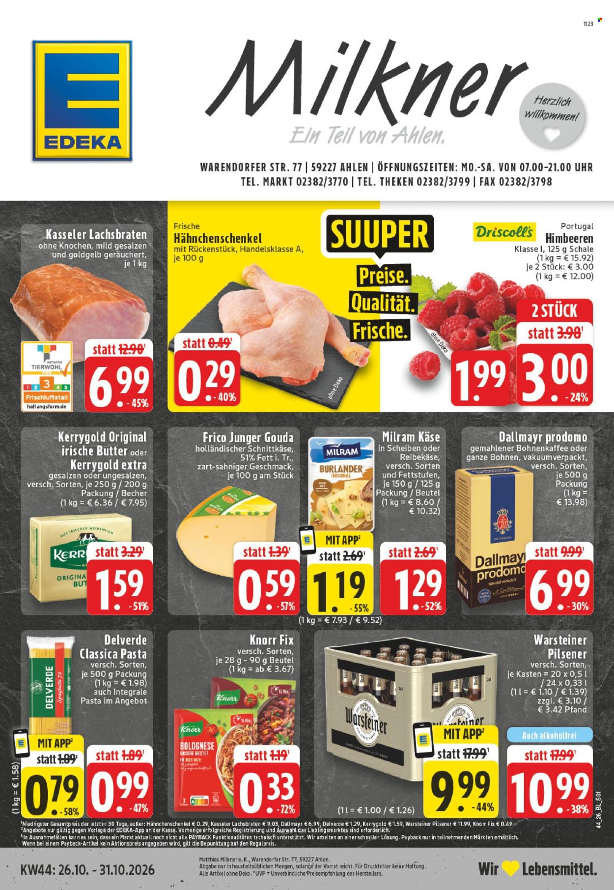 Edeka Prospekte  - 26.10.2026 - 31.10.2026. Seite 1