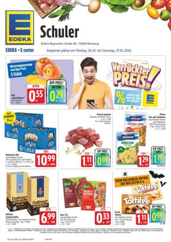 Prospekte E center - 26.10.2026 - 31.10.2026.