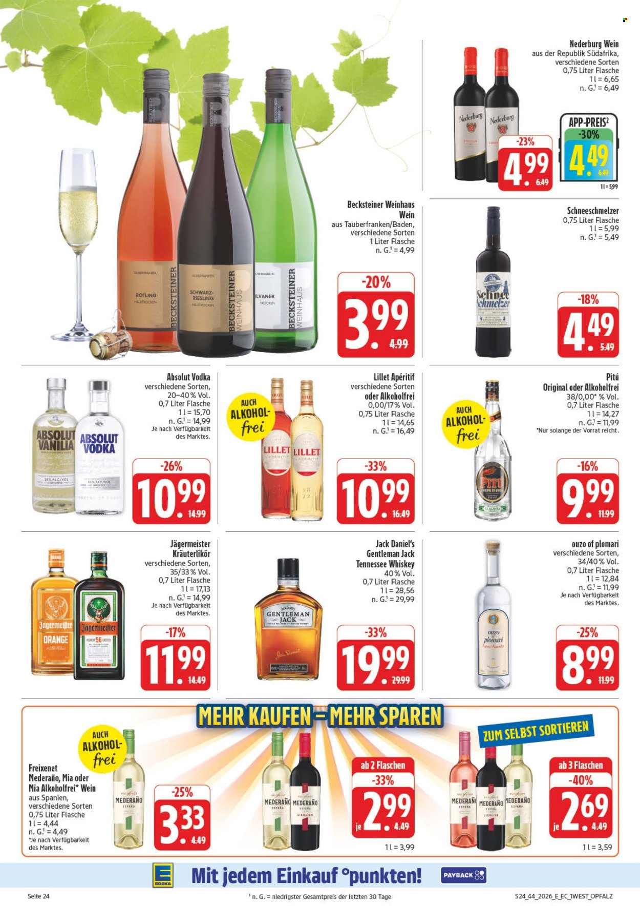Edeka Prospekte  - 26.10.2026 - 31.10.2026. Seite 36