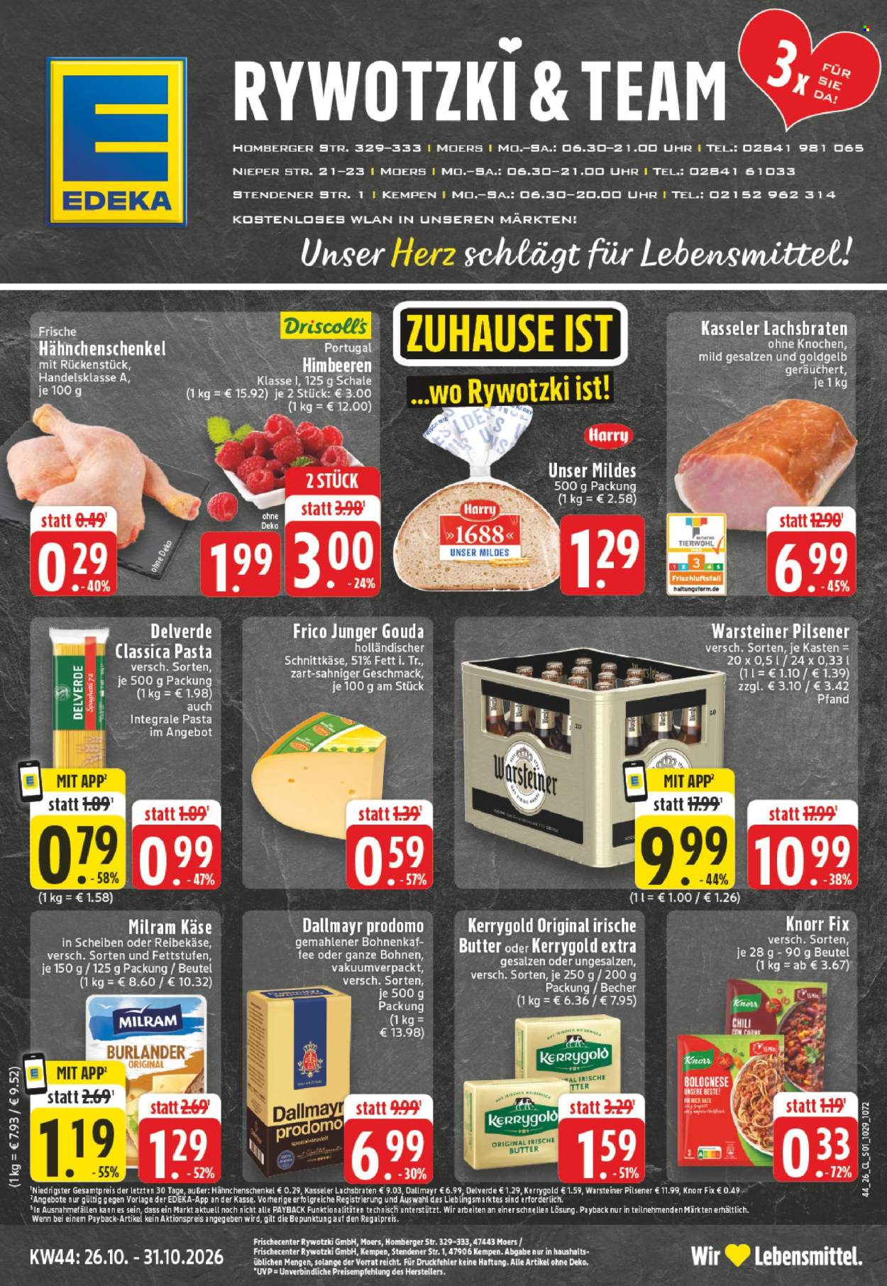Edeka Prospekte  - 26.10.2026 - 31.10.2026. Seite 1