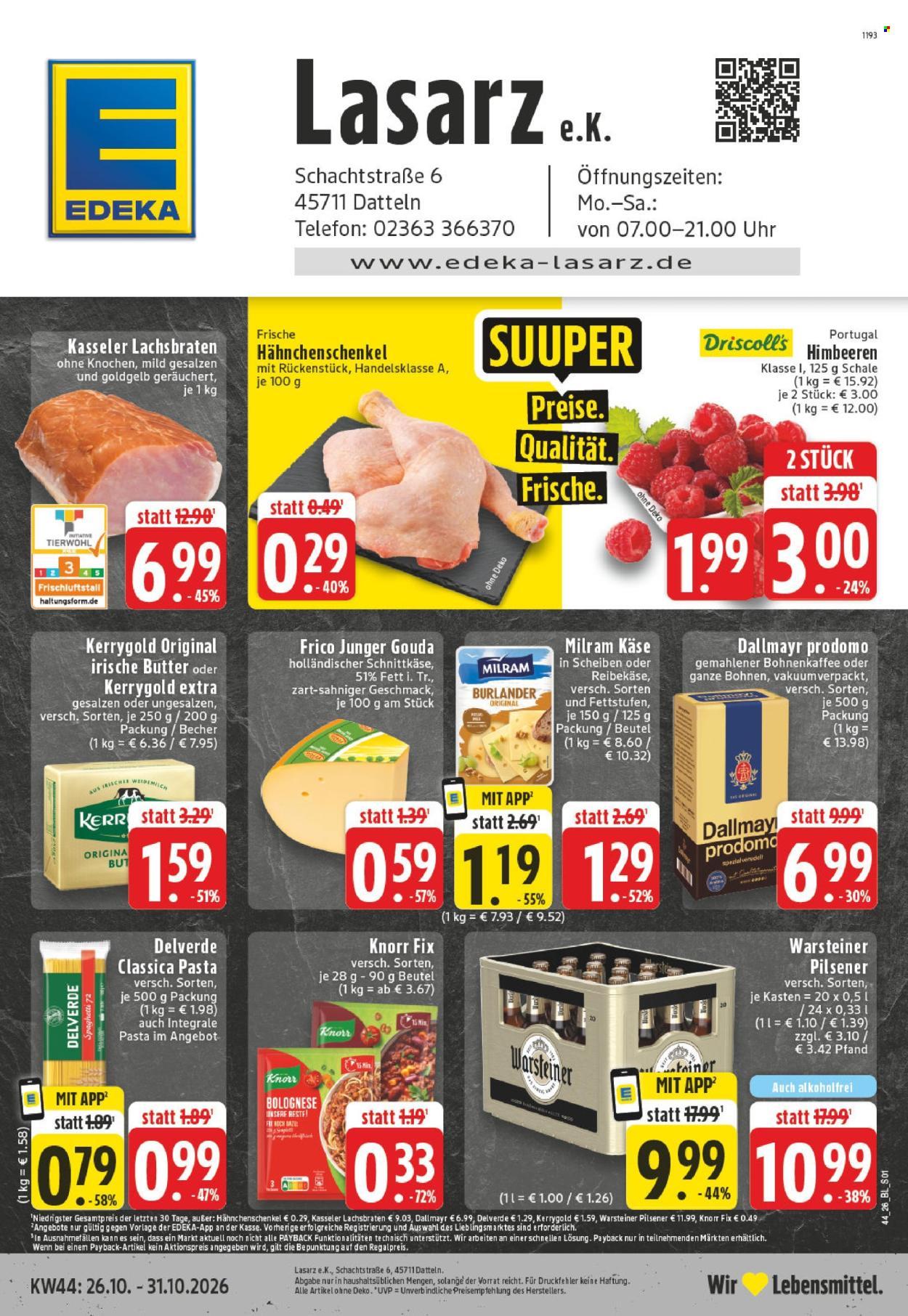 Edeka Prospekte  - 26.10.2026 - 31.10.2026. Seite 1