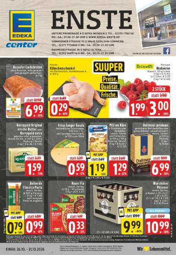 Prospekte E center - 26.10.2026 - 31.10.2026.