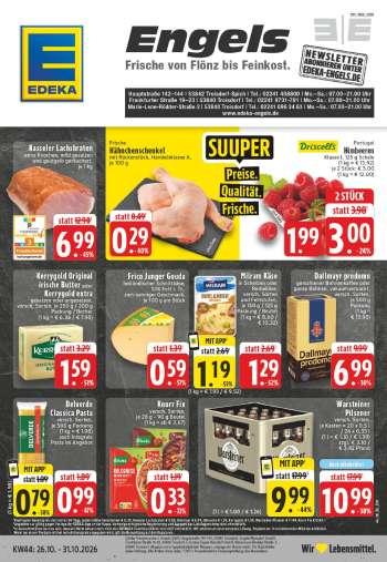 Prospekte Edeka - 26.10.2026 - 31.10.2026.