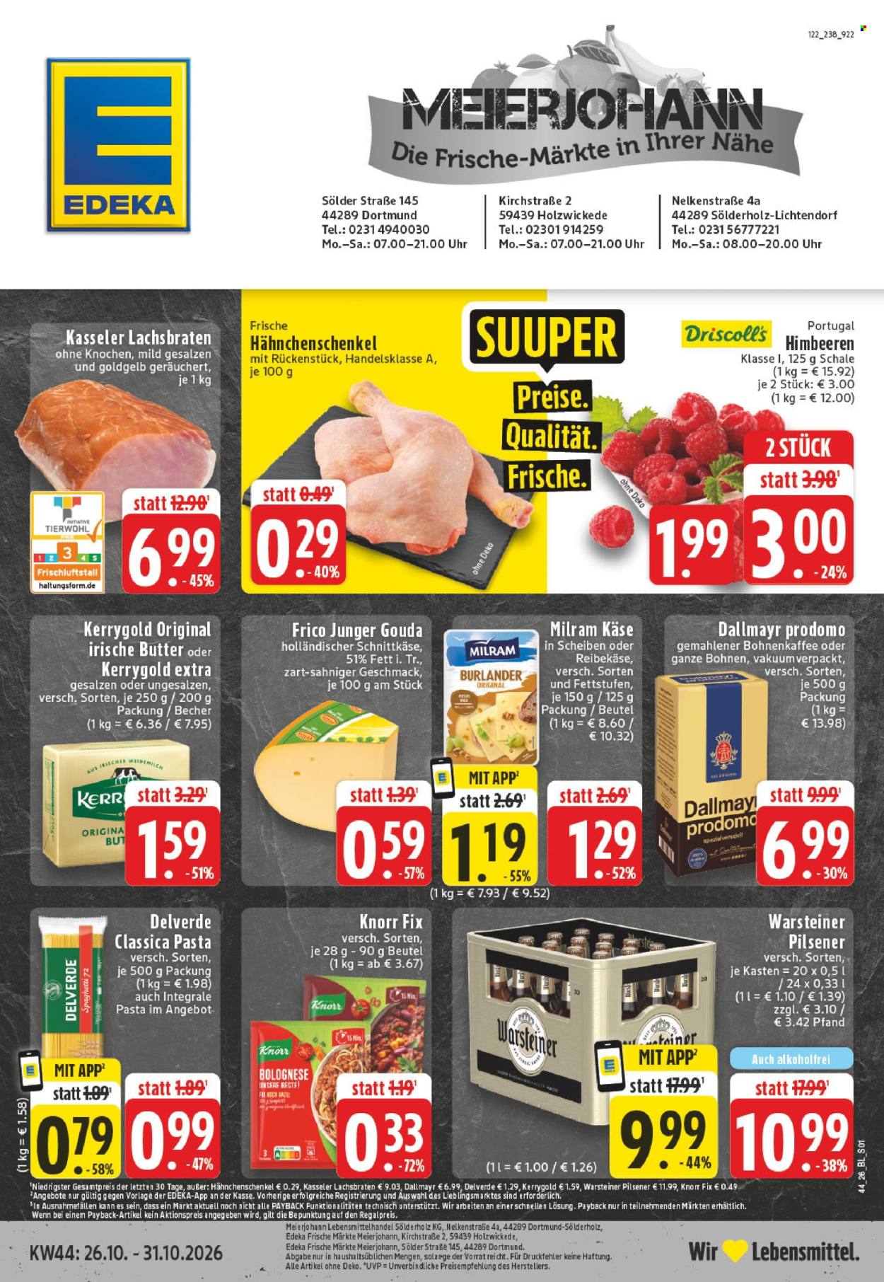 Edeka Prospekte  - 26.10.2026 - 31.10.2026. Seite 1