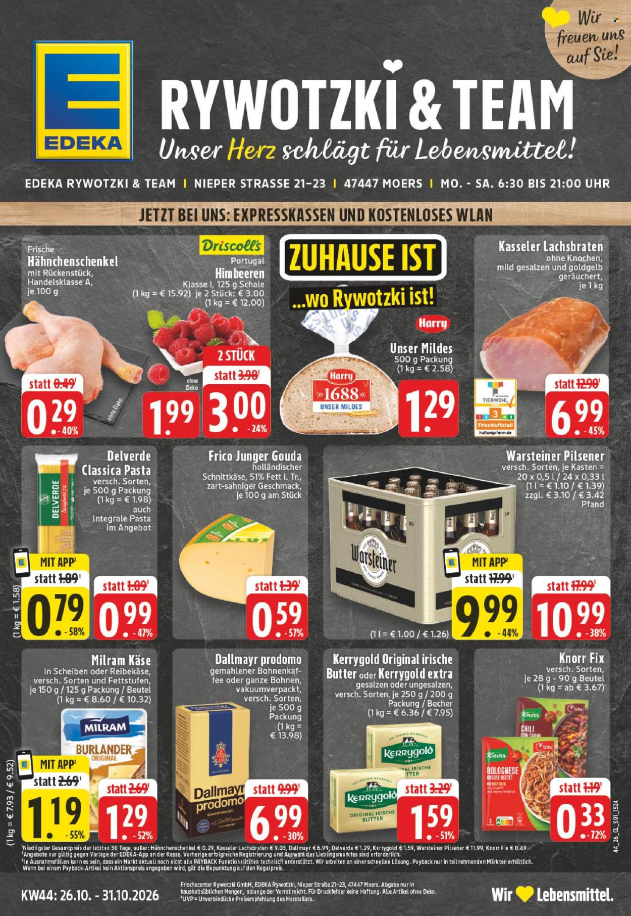 Edeka Prospekte  - 26.10.2026 - 31.10.2026. Seite 1