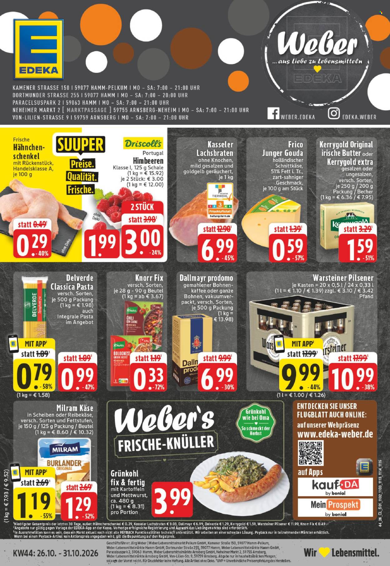 Edeka Prospekte  - 26.10.2026 - 31.10.2026. Seite 1