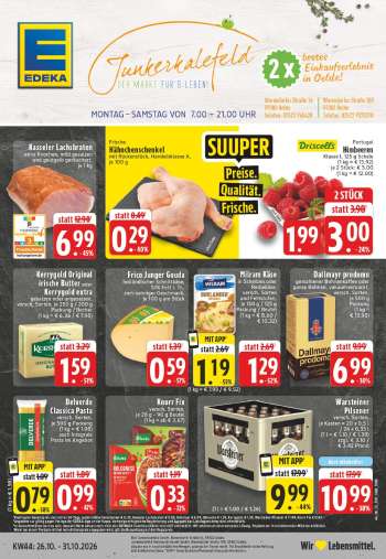 Prospekte Edeka - 26.10.2026 - 31.10.2026.