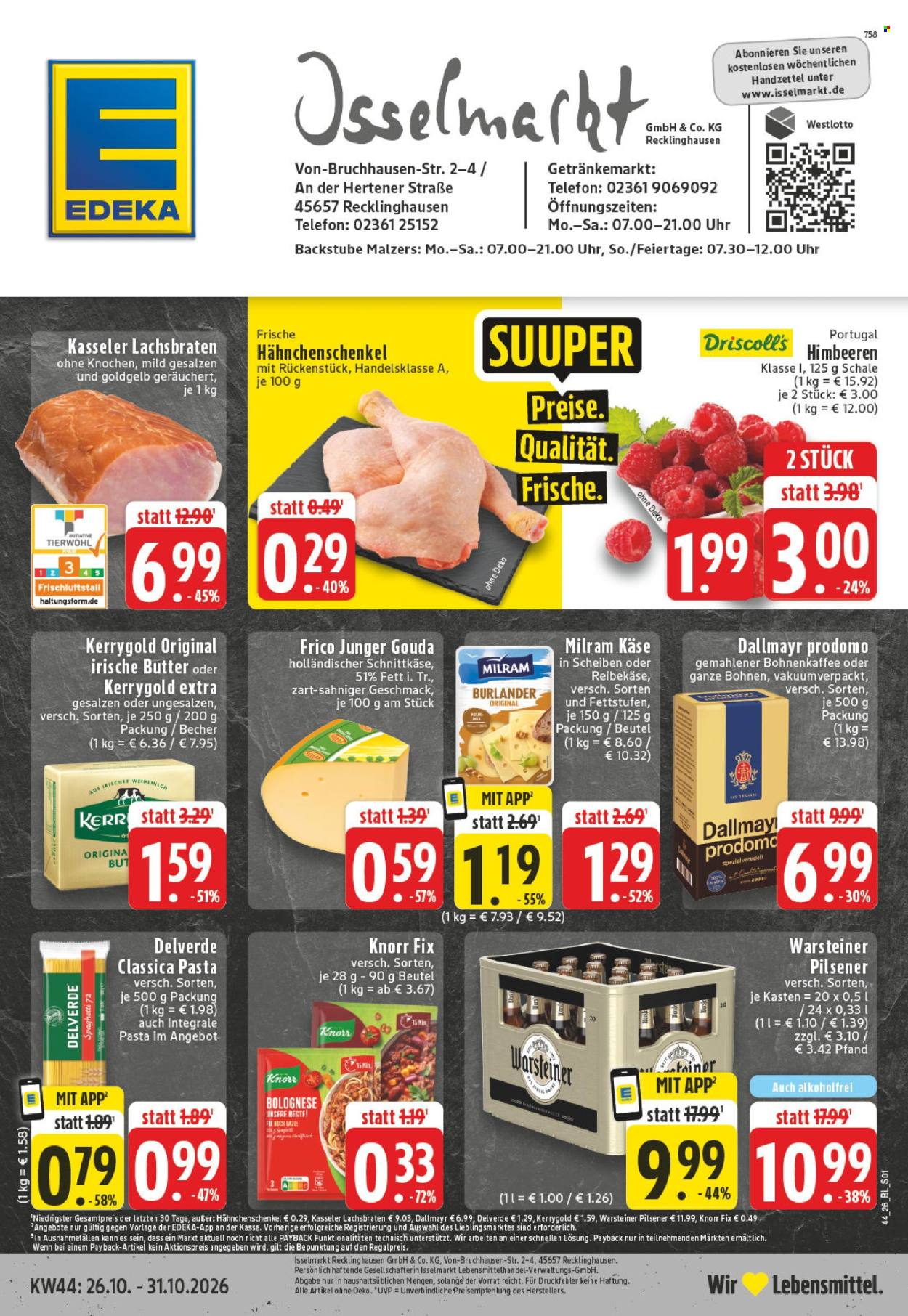 Edeka Prospekte  - 26.10.2026 - 31.10.2026. Seite 1