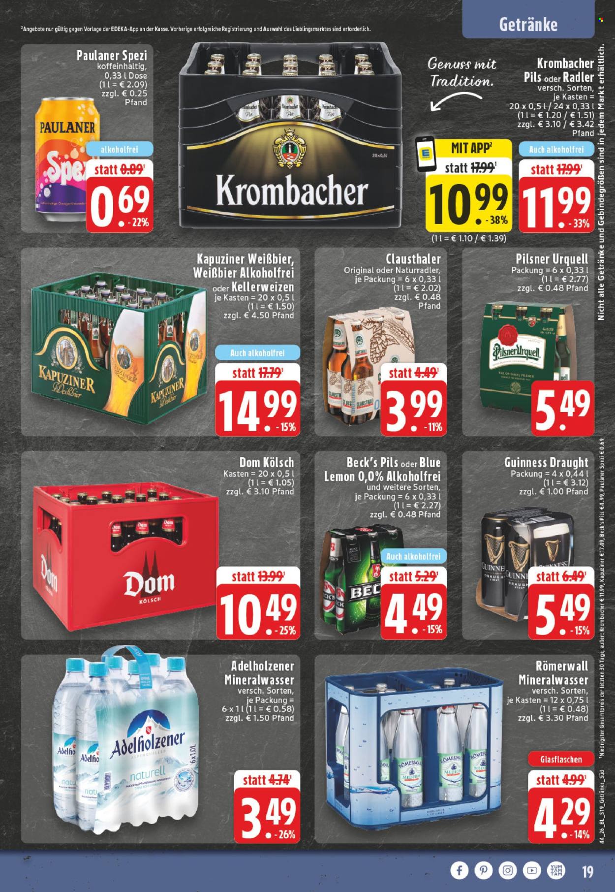 Edeka Prospekte  - 26.10.2026 - 31.10.2026. Seite 21