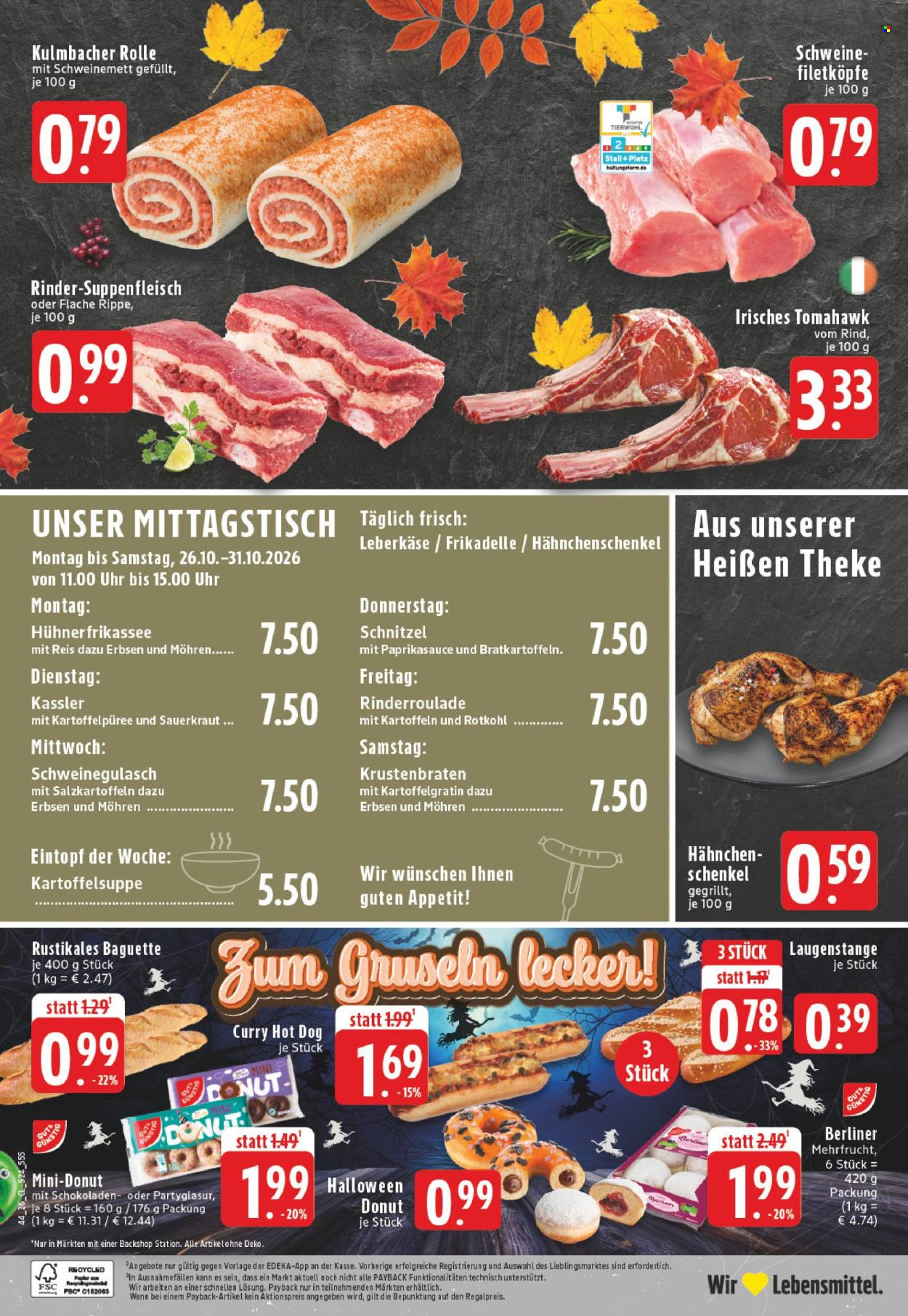 Edeka Prospekte  - 26.10.2026 - 31.10.2026. Seite 26
