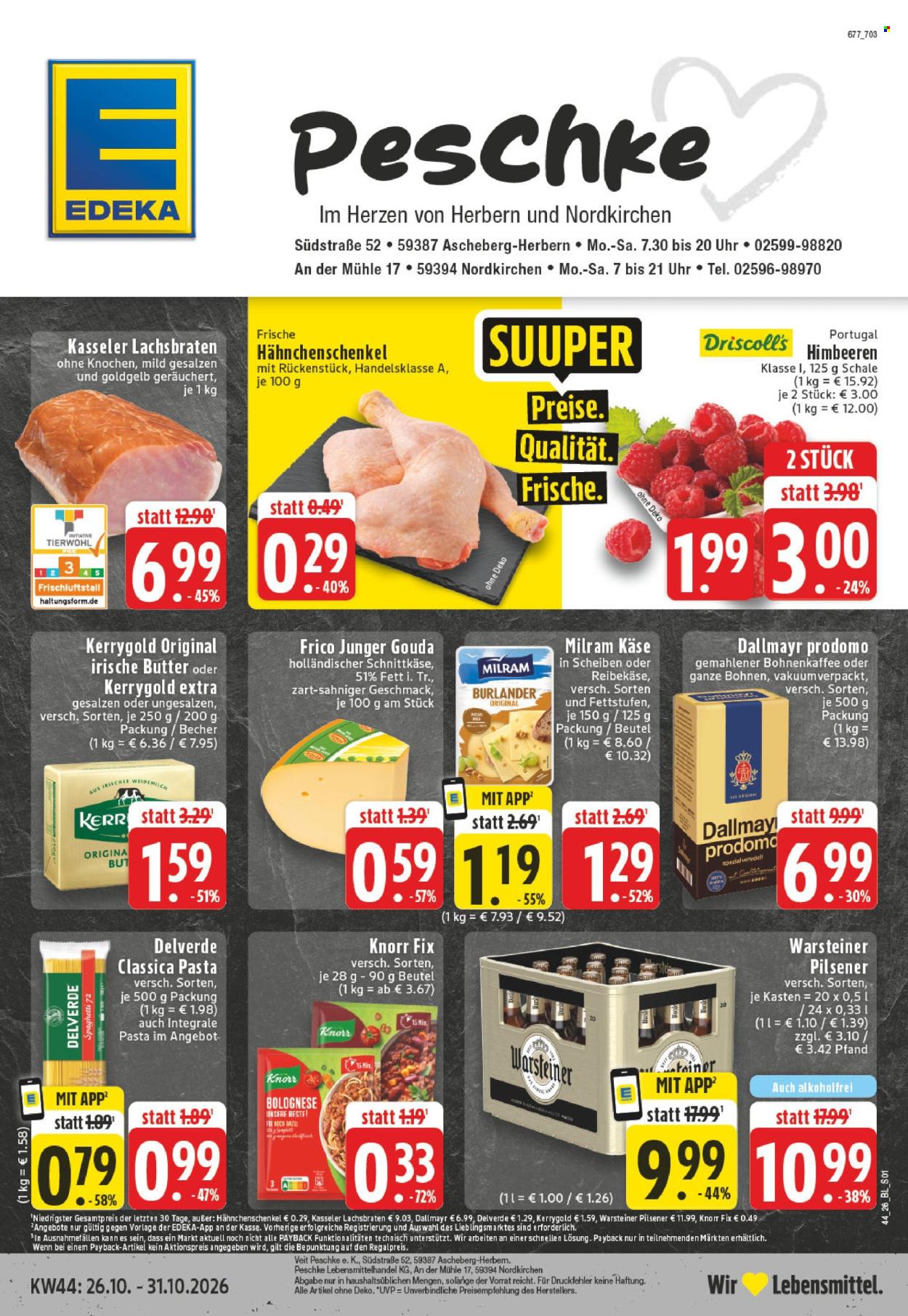 Edeka Prospekte  - 26.10.2026 - 31.10.2026. Seite 1