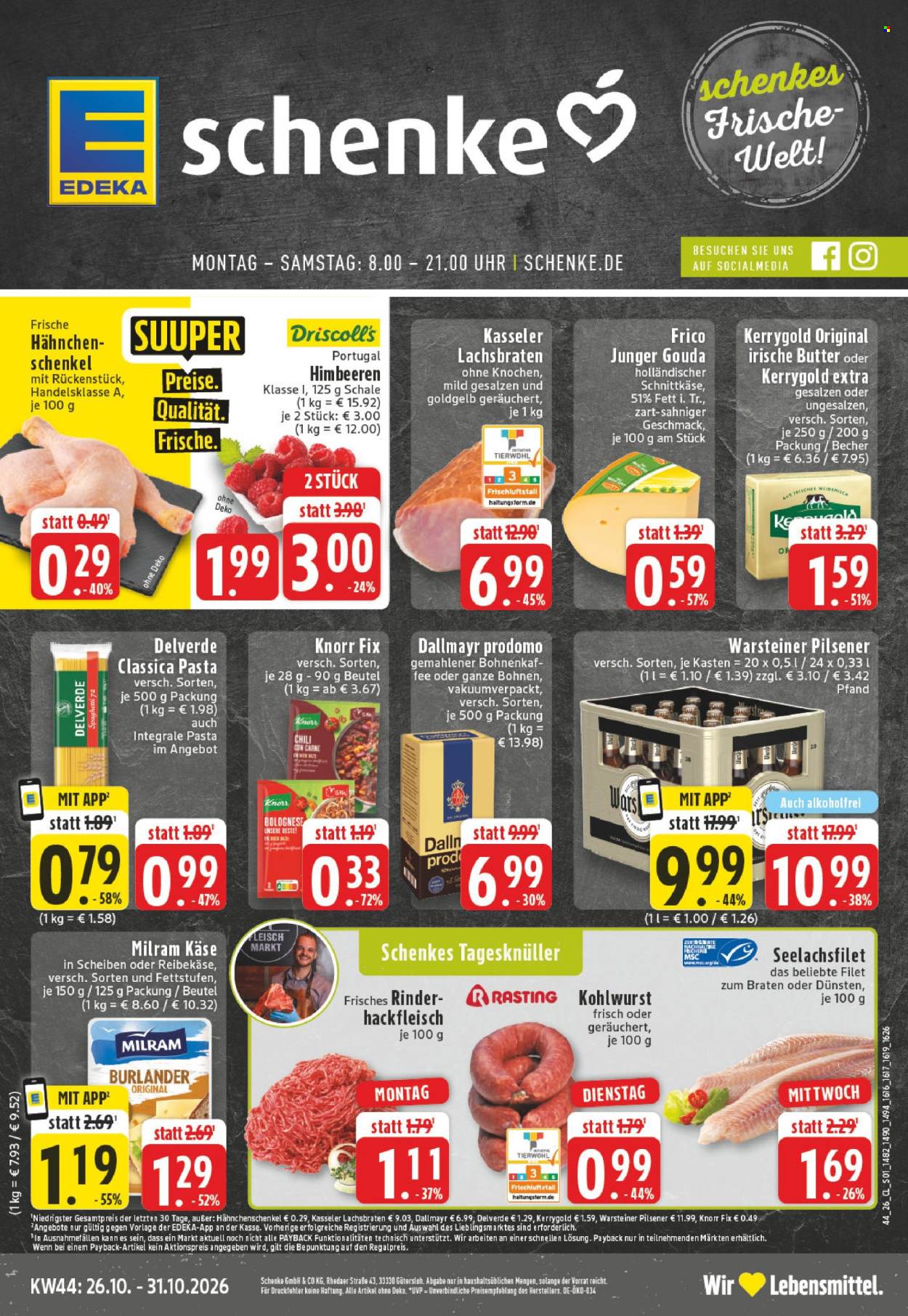 E center Prospekte  - 26.10.2026 - 31.10.2026. Seite 1