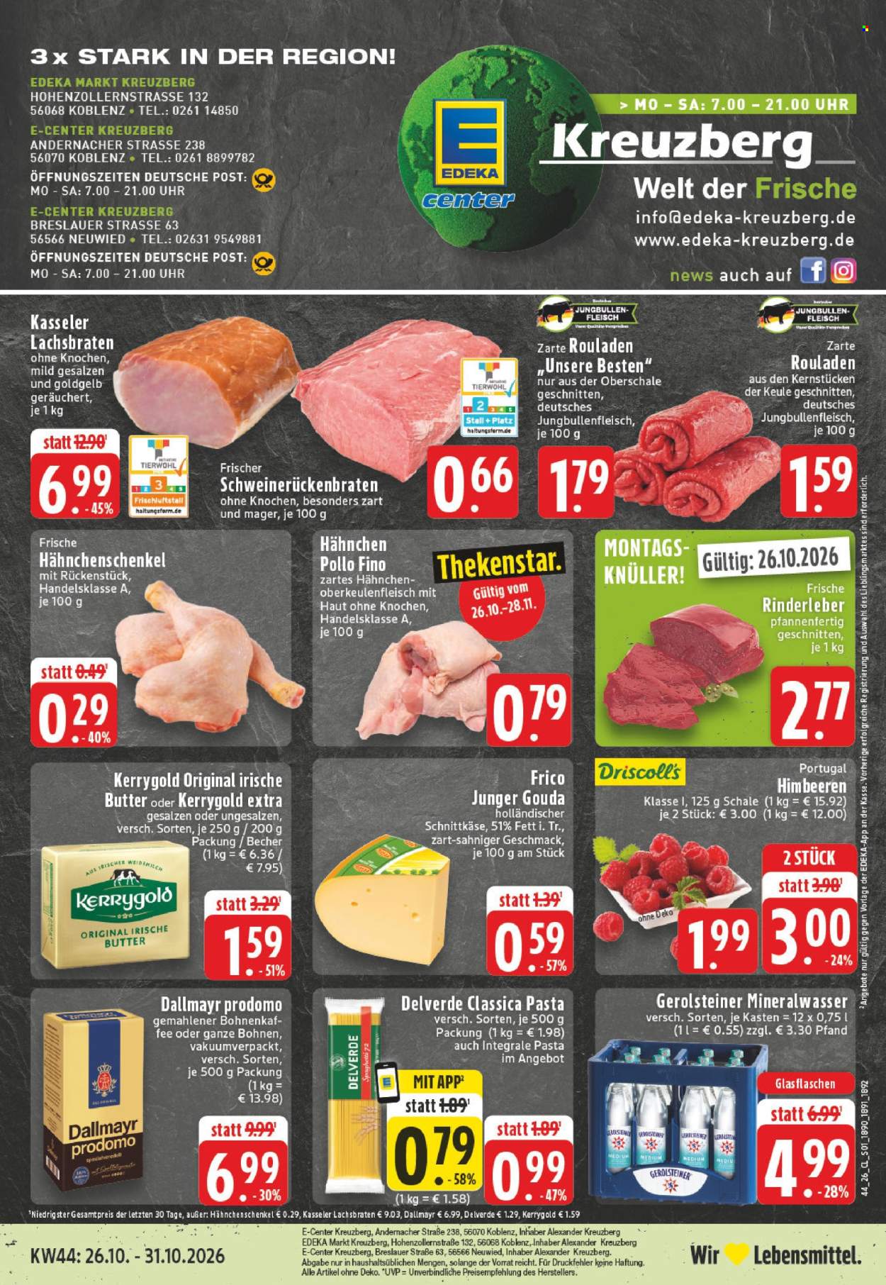 E center Prospekte  - 26.10.2026 - 31.10.2026. Seite 1