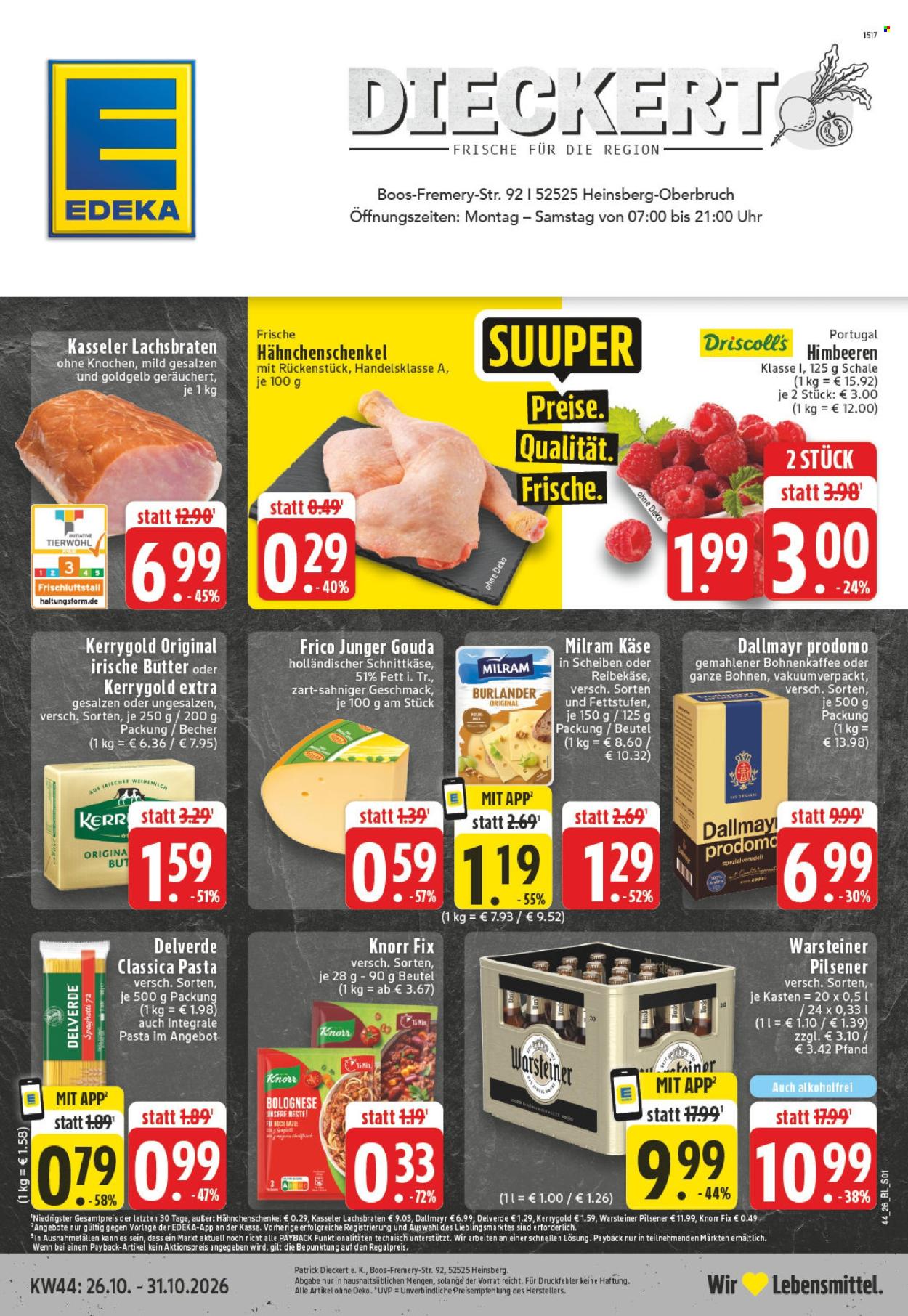 Edeka Prospekte  - 26.10.2026 - 31.10.2026. Seite 1