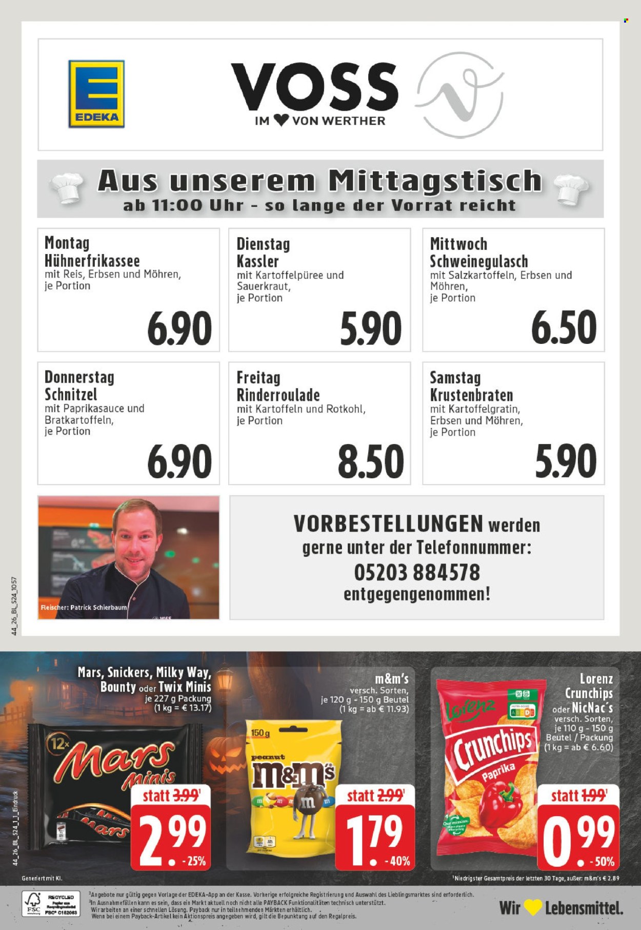 Edeka Prospekte  - 26.10.2026 - 31.10.2026. Seite 28