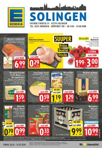 Prospekte Edeka - 26.10.2026 - 31.10.2026.